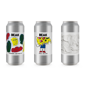 BEAK HITS MIXED PACK (STRANGERS DDH PALE, PIZZA IPA + SAPPP DIPA)