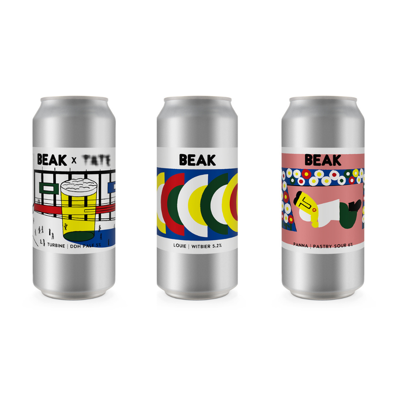 SHOWCASE MIXED PACK (TURBINE DDH PALE, LOUIE WITBIER + PANNA PASTRY SOUR)