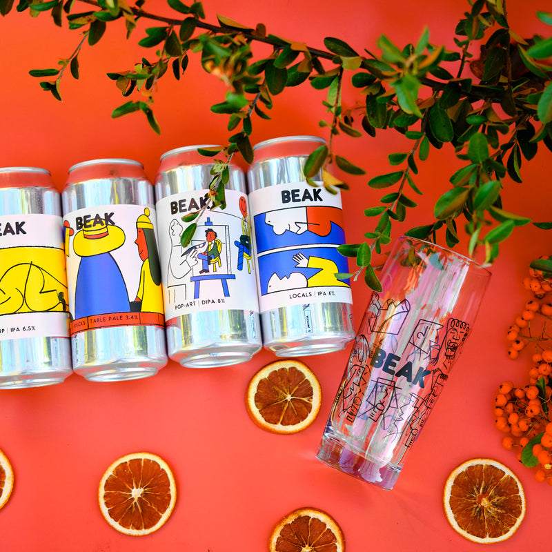 Mystery Showcase 4 Pack + Willi Becher Glass