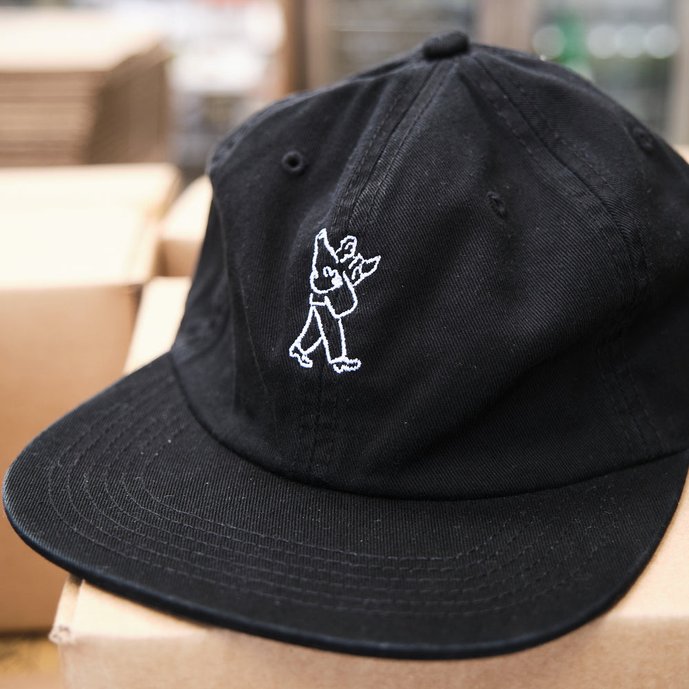 Black cotton Beak Cap