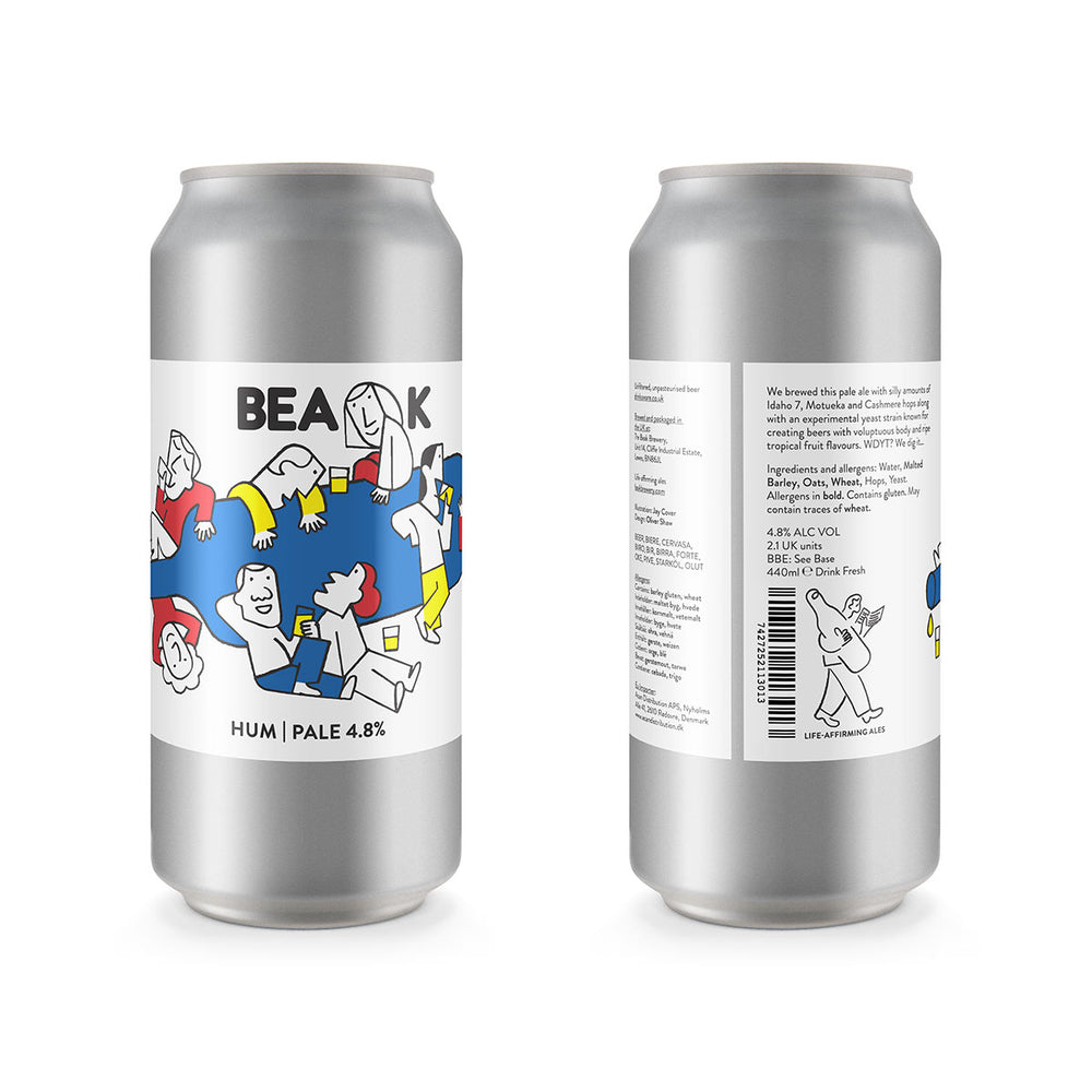 Gift Pack: 6 Pack (Hum and Parade) + Beak Pint Glass (5% off)