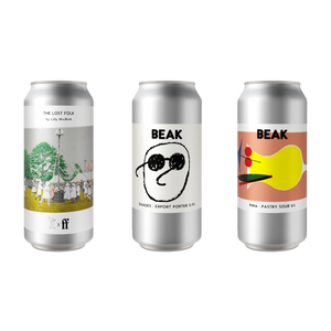 SHOWCASE MIXED PACK (LOST FOLK DDH PALE, SHADES EXPORT PORTER + PINA PASTRY SOUR)