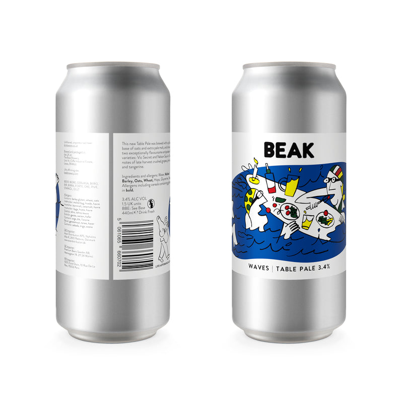 WAVES 3.4% Table Pale